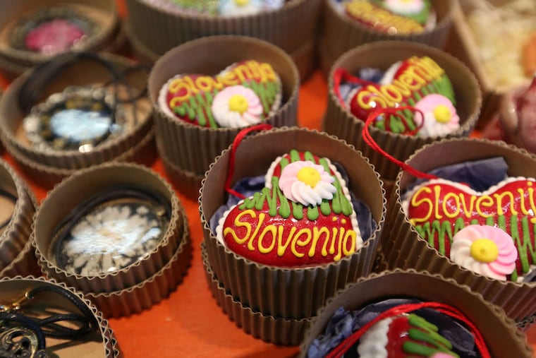 Slovenia souvenirs for sale in Ljubljana, Slovenia. There are fears the nation could be the next EU member in crisis.