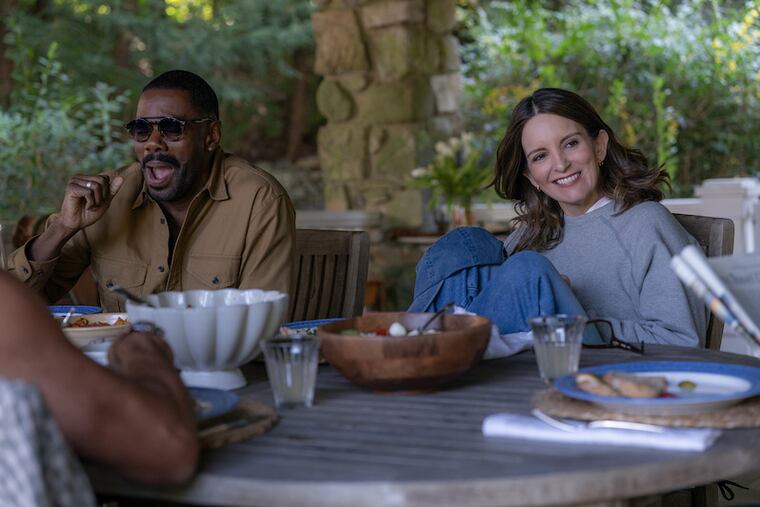 Colman Domingo and Tina Fey in the new comedy series "The Four Seasons," scheduled for release on Netflix this year.