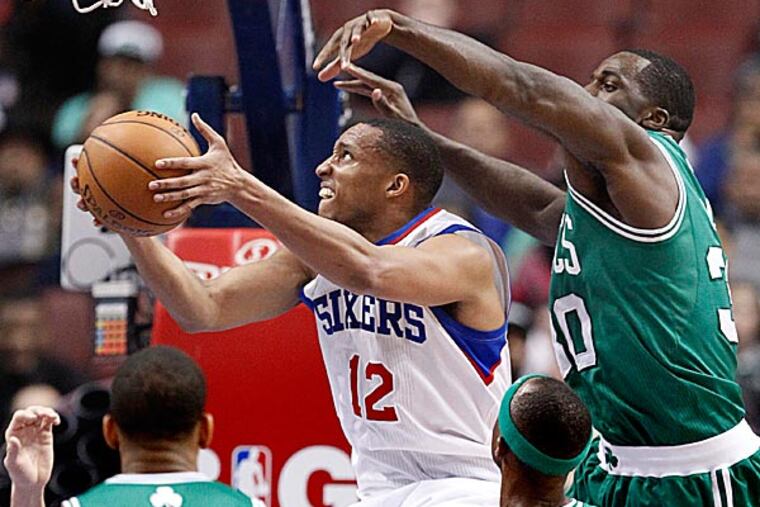 Boston's roll continued Tuesday as the Celtics laid a 109-101 loss on Evan Turner and the Sixers at the Wells Fargo Center. (Ron Cortes/Staff Photographer)