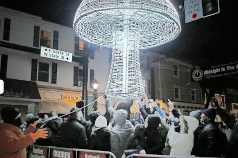The Mushroom Drop at Kennett Square.