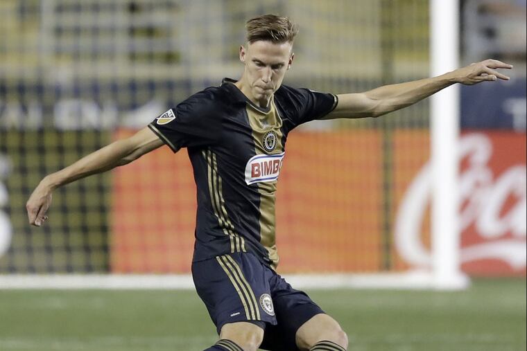 Philadelphia Union defender Jack Elliott is a finalist for Major League Soccer’s Rookie of the Year Award.