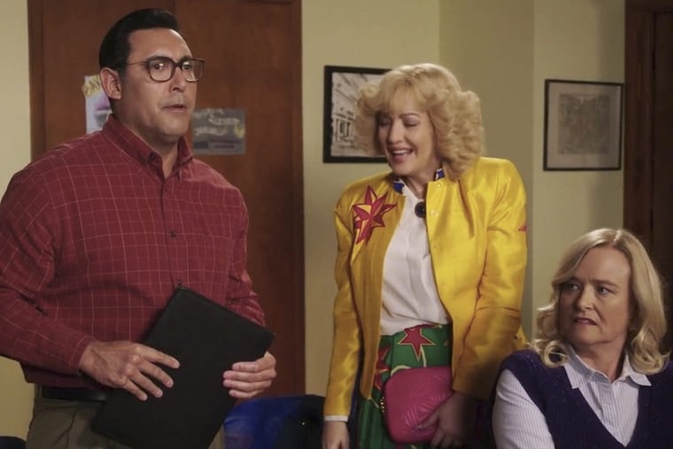 Ruben Amaro, Jr. appears as Ruben Amaro, Sr. on an episode of the 1980s Jenkintown-set show, ‘The Goldbergs,’ on ABC.