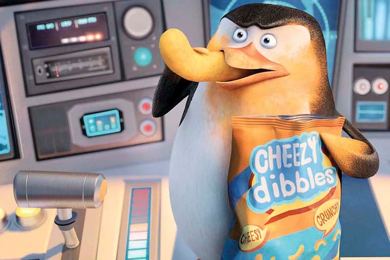 "Penguins of Madagascar" opens Nov. 26. Pictured is Skipper, voiced by Tom McGrath. (Dreamworks/MCT)