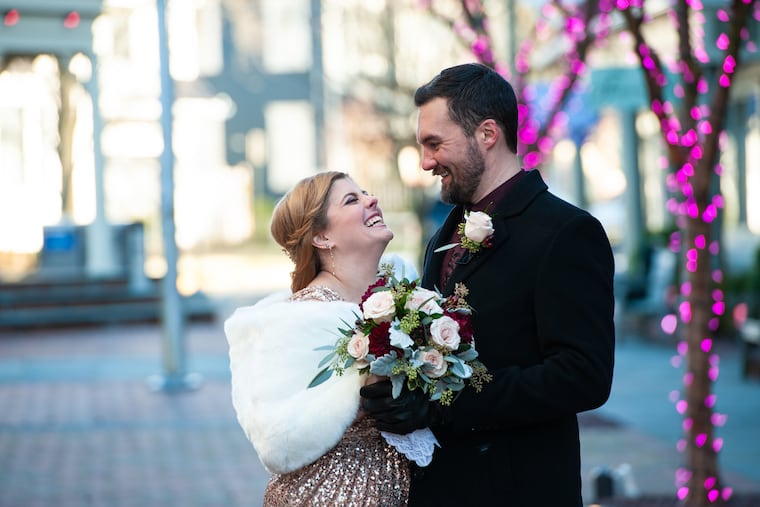 Cara Horner and Chris Arter