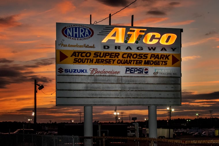 File photo of Atco Dragway.