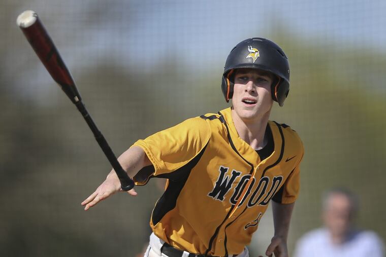 Archbishop Wood senior outfielder Kyle McNamee is batting batting .415 with 18 runs and 10 RBIs.