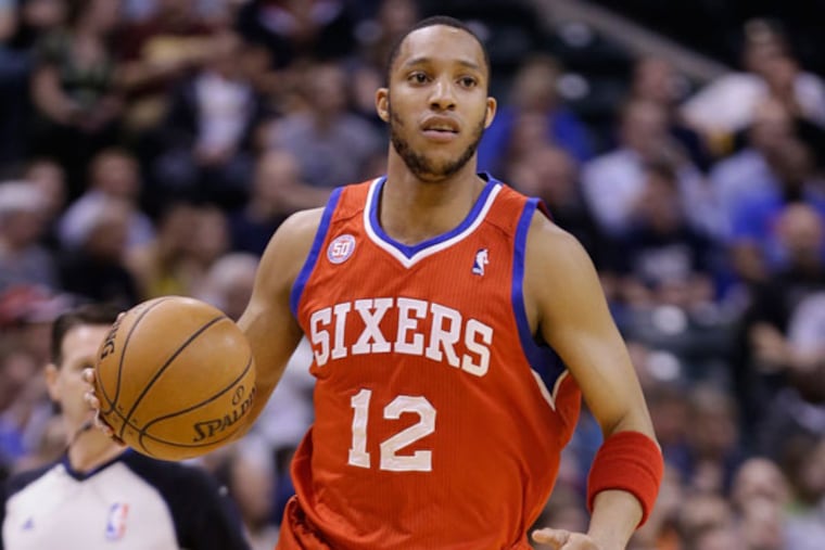 Sixers guard Evan Turner. (Michael Conroy/AP)