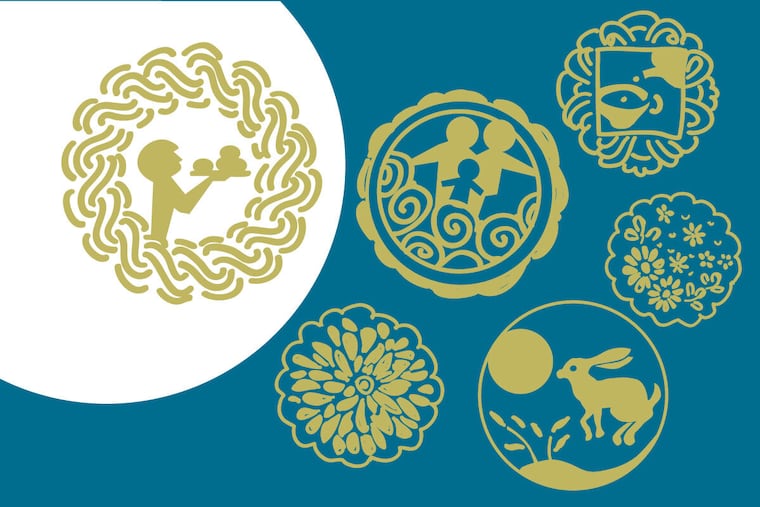 Some varieties of the mooncake are intricately molded with stunning geometric patterns and floral designs while others are not, but they’re always meant to be eaten with loved ones, sliced and shared to symbolize unity and reunion.