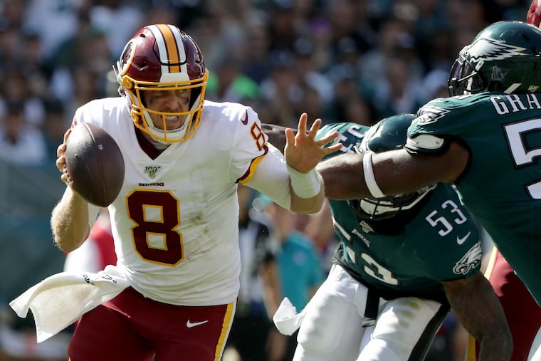 Eagles outside linebacker Nigel Bradham, "getting back into the rhythm, controlling the defense and making the calls, really settled in all those guys and did some nice things,” Eagles coach Doug Pederson said.