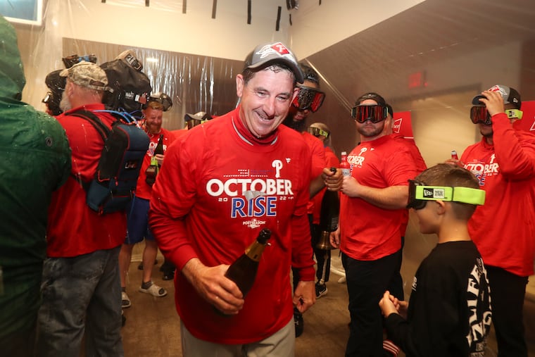 Rob Thomson led a magical run to the World Series in his first season as Phillies manager.