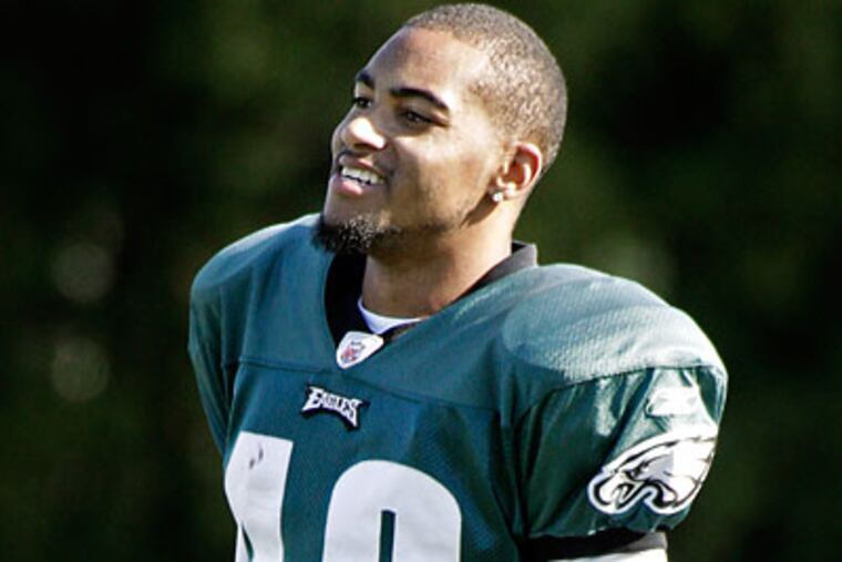 DeSean Jackson cleared his concussion testing after visiting with an independent specialist. (Elizabeth Robertson/Staff Photographer)