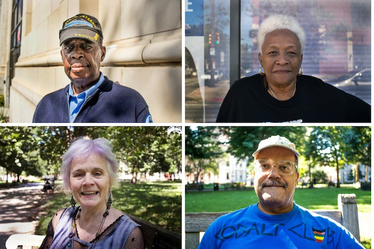 Clockwise from top left: Llyod Williams, Cynthia, Donna Wolf, Carmen Piner