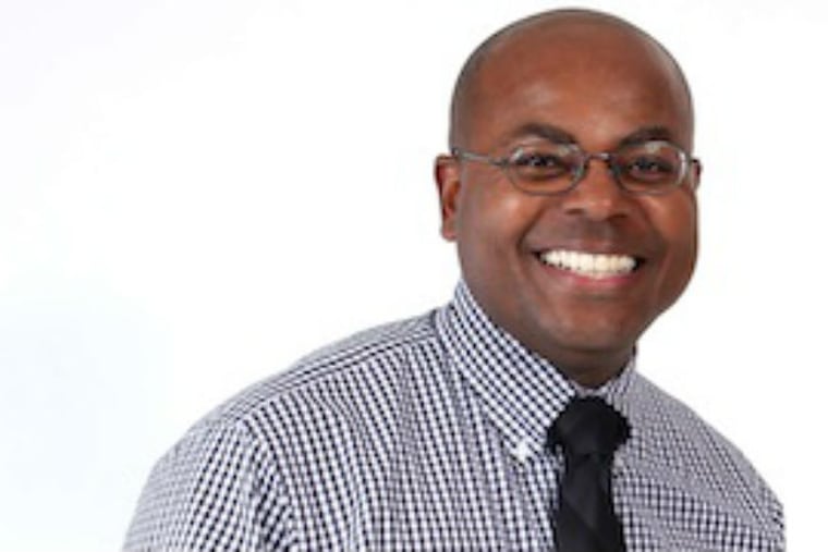 Anthious Boone, principal of Fitler Academics Plus School in Germantown.