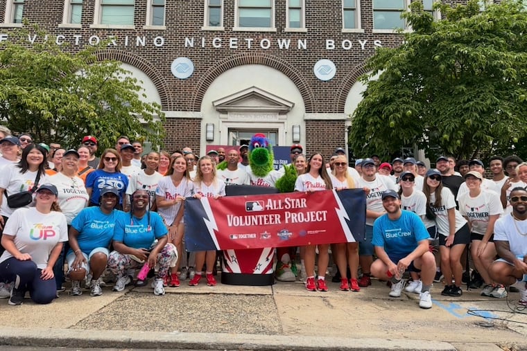 Shane Victorino and the community came together to give the Nicetown Boys and Girls Club a much-needed refresh.