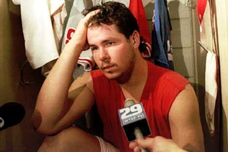 Former Phillie Mitch Williams gave up the home run that ended the 1993 World Series. (Jerry Lodriguss/Staff file photo)