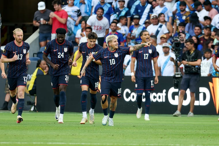 Led by the prowess of Diego Luna (10) and others, the U.S. men's national team made it to the Gold Cup final. It's the last time the Americans will play in a meaningful match before next summer's World Cup.