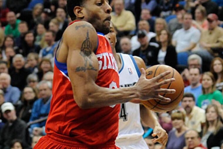 Andre Iguodala will be suiting up as an All-Star for the first time in his career this weekend. (Jim Mone/AP)