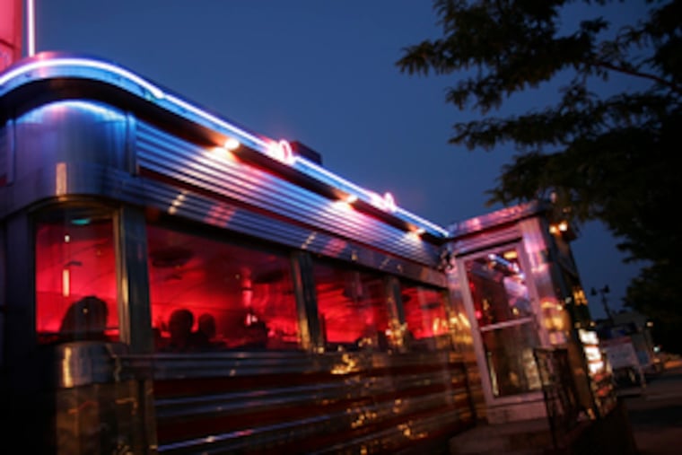 The diner has been spiffed up, though not gutted. Harsh interior fluorescent lighting has been softened and the vintage counter raised slightly.
