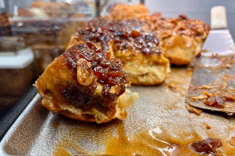 Aversa’s Italian Bakery & Deli sells sticky buns, slices of tiramisu, and cupcakes galore.