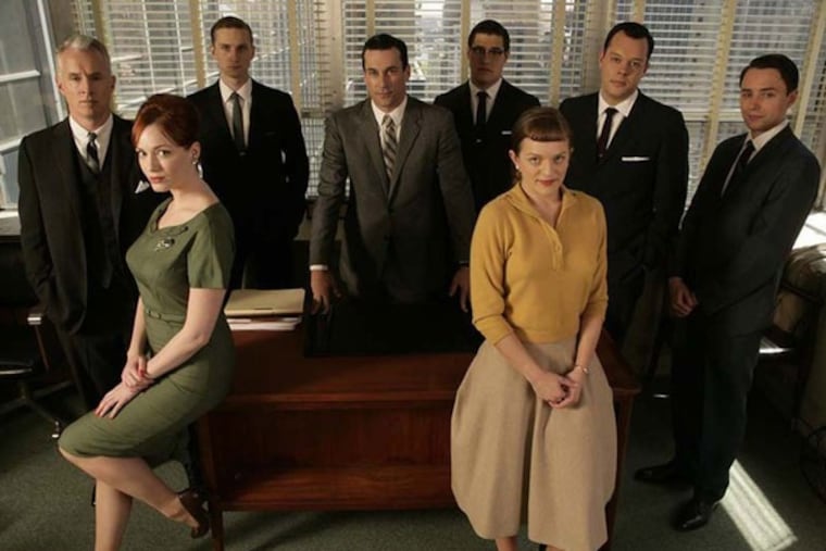 The cast of "Mad Men," a show that this year shifted focus to the women and supporting characters