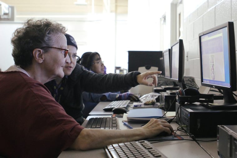 Students at Girl Develop It’s first coding class at Baylor Women’s Correctional Institution in New Castle, Delaware, learned how to make a website.