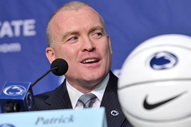 "I'm hoping in the next three years, we're beating Villanova for players," Patrick Chambers said. (John Beale/AP)