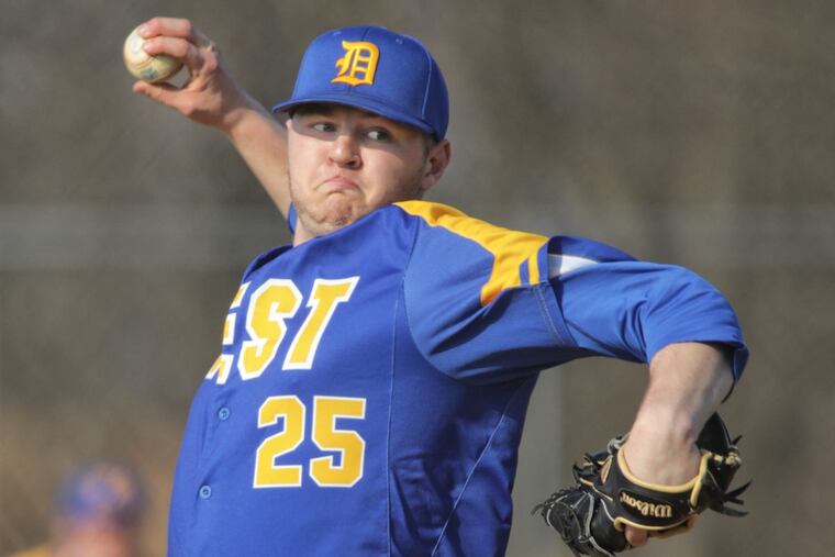 Downingtown West ace righthander Drew Britt could be selected in next month’s Major League Baseball draft.