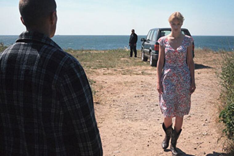 Benno Furmann and Nina Hoss star in the German film "Jerichow."