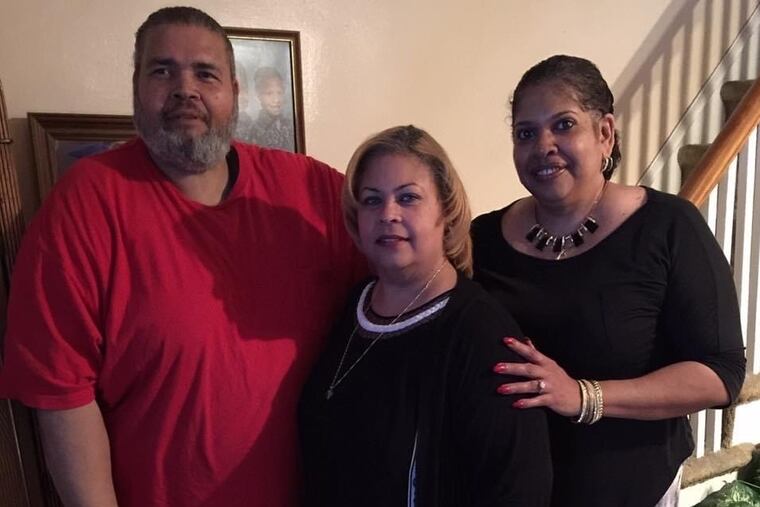 Mr. Mordecai, with his sisters Joan Lawson (center) and Marilyn Mordecai, loved to help out around the neighborhood