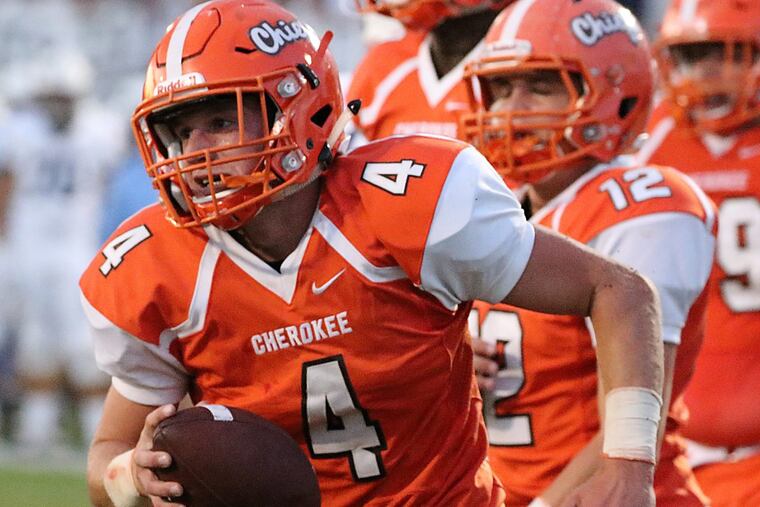 Cherokee quarterback Jack Walter.