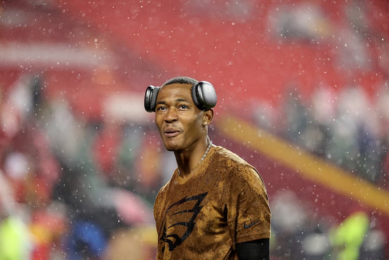 Eagles wide receiver DeVonta Smith.