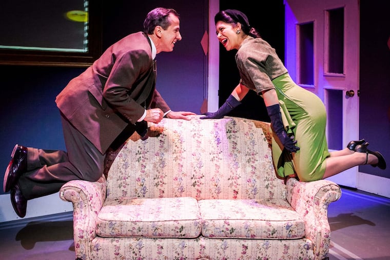 Curio Theatre's "The Bald Soprano," with Ken Opdenaker and Maria Konstantinidis. Eugene Ionesco's play ushered in the 1950s in all its postwar, middle-class-striving mundanity.