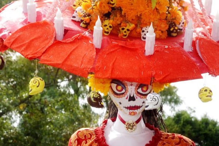 Peddler’s Village in Bucks County holds an annual Scarecrow competition (Sept. 11 to Oct. 29) and a Scarecrow Festival (Sept. 16-17). Here is a creation from last year’s event.