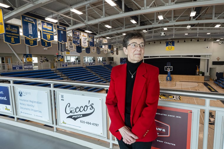 Sister Marguerite O'Beirne is an iconic figure to the many Neumann University athletes with whom she has worked.