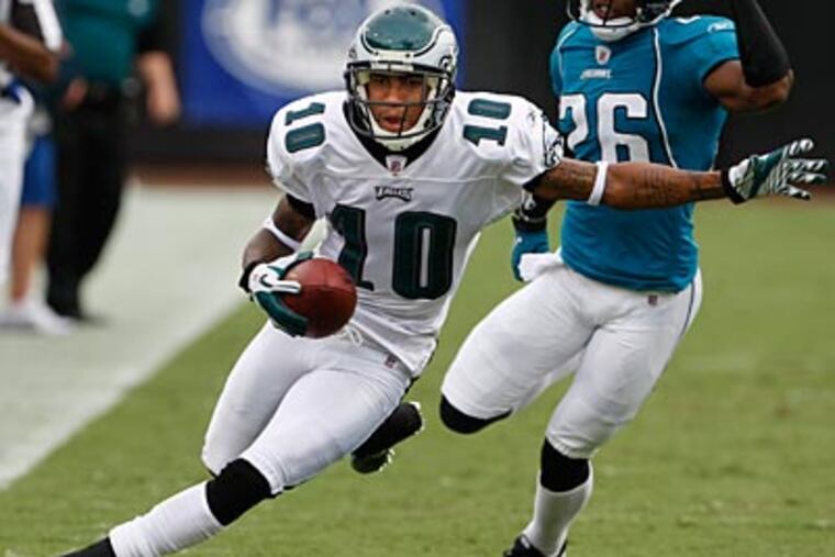 The roughly $9.4 million tag gives DeSean Jackson the biggest payday of his career. (Ron Cortes/Staff file photo)