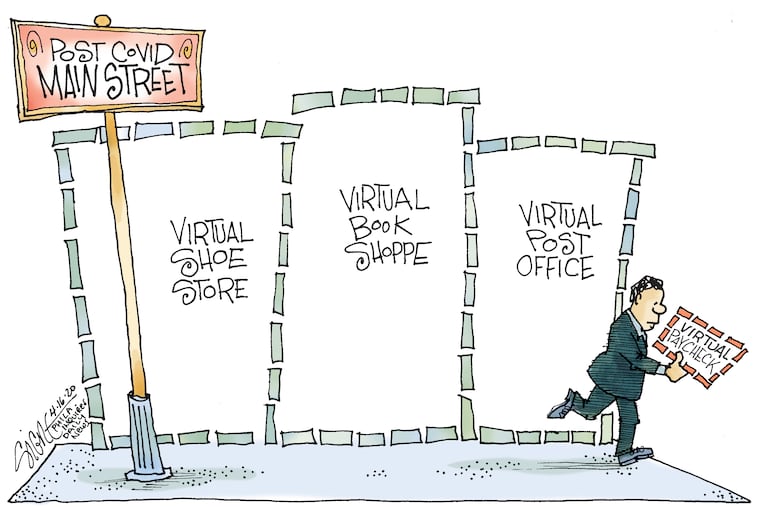 Virtual commerce on Main Street.