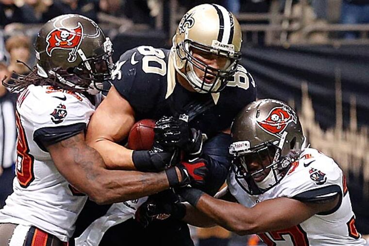 Saints tight end Jimmy Graham. (Bill Haber/AP)
