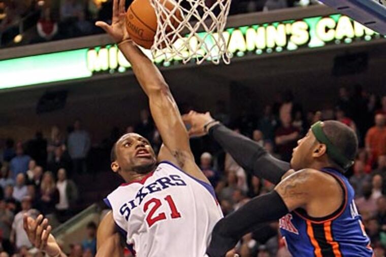 "I figure we're close to getting something done soon," swingman Thaddeus Young said. (Steven M. Falk/Staff file photo)