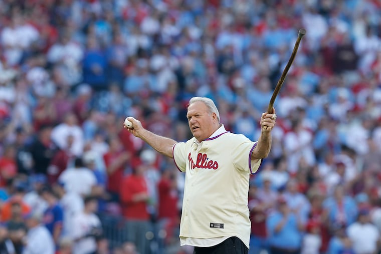 Greg "the Bull" Luzinski played 11 seasons for the Phillies, including in 1980 when they won the World Series.