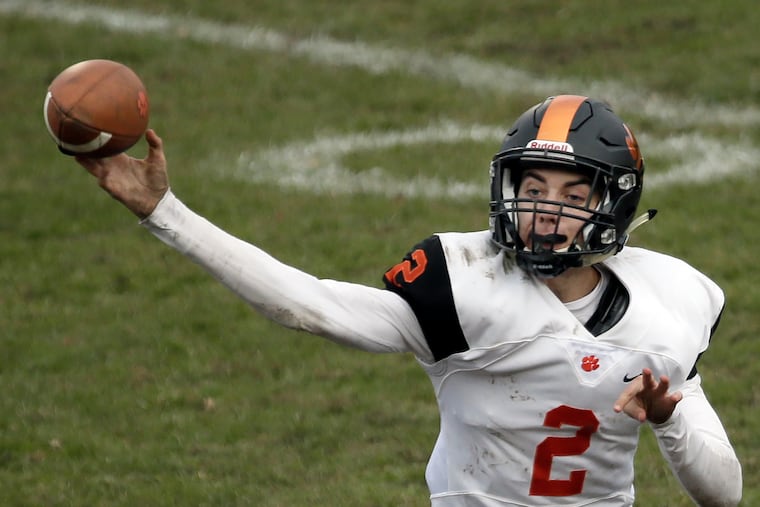 Woodrow Wilson's Nick Kargman, who set the state record for passing yards this past season, on Wednesday signed a national letter of intent with Western Michigan.