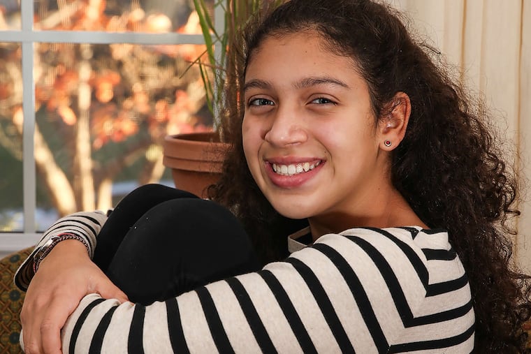 Bad dreams used to keep Maya Genuardi, now 13, of Bala Cynwyd, awake most nights, starting when she was 8.