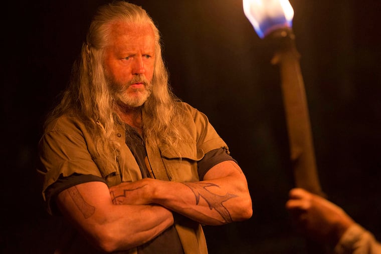 David Morse as Big Foster Farrell, No. 2 in an Appalachian clan, in the "Outsiders."