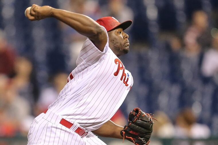 Hector Neris converted his final 20 save chances in 2017.