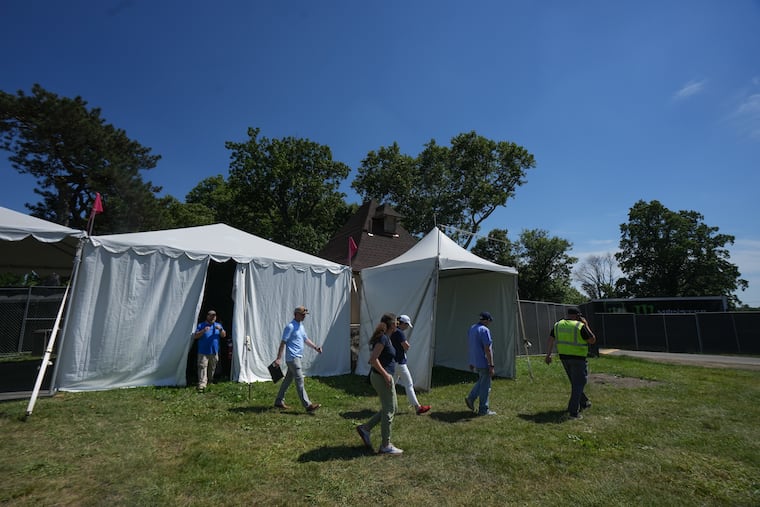 A medical tent at FIFA Fan Fest in Lemon Hill Park is prepared for fans experiencing medical emergencies. Philadelphia’s public health leaders and largest health systems are on alert for measles cases, with an infectious disease outbreak a leading concern as the city hosts large events this summer.