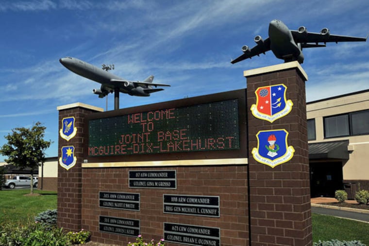 Joint Base McGuire-Dix-Lakehurst, the sprawling 60-square-mile installation in Burlington and Ocean Counties, provides 40,000 military and civilian jobs and contributes $7 billion each year to the state economy, according to a Rutgers University study. It also supports 65,000 off-base jobs.