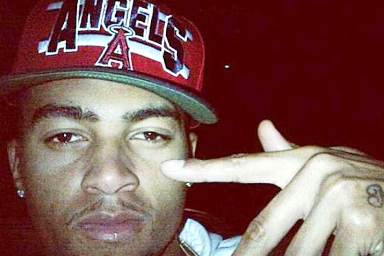 DeSean Jackson gestures in a photo he posted on Instagram.