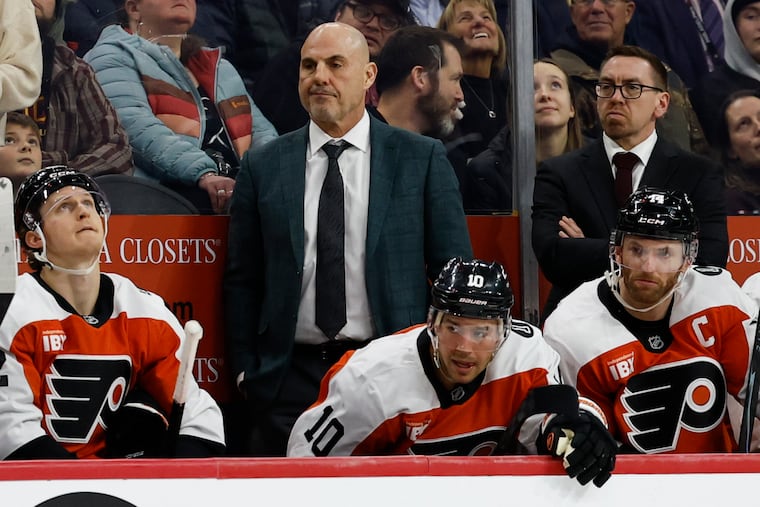 Flyers head coach Rick Tocchet was not happy with his penalty-killing units on Monday night.