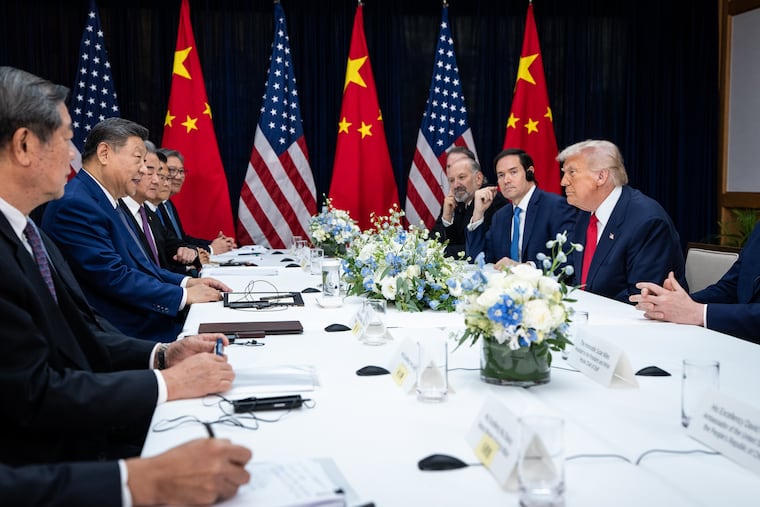President Donald Trump and President Xi Jinping of China, who met in South Korea on Oct. 30, 2025, are scheduled to meet later this week in Beijing.
