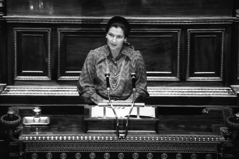 French Health Minister Simone Veil speaks about abortion law at the French National Assembly on Dec. 13, 1974 in Paris. Abortion was decriminalized under a 1975 law named for Simone Veil, a prominent legislator, former health minister and key feminist figure who championed it. The right to abortion in France has been inscribed in law for 47 years and enjoys broad support across the political spectrum. But more French women are asking: Could what happened in the U.S. happen here one day?