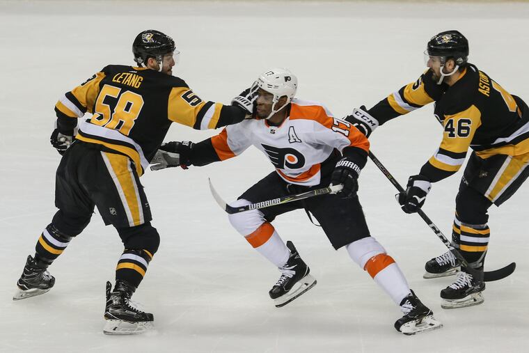 The Pittsburgh Penguins are in sixth place in the NHL's Metropolitan Division and the Philadelphia Flyers are in last, but there was no doubt in the Flyers locker room that it’s still a rivalry.